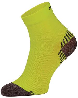 Comodo 1 Pack Low Cut Ankle Compression Running Socks - Green