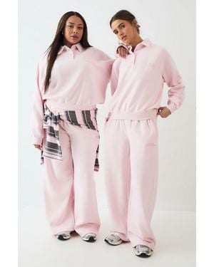 DSGN Studio Straight Leg Jogger - Pink