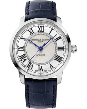 Frederique Constant Frédérique Classics Premiere Watch Fc-301Mpwd3B6 Leather - Black