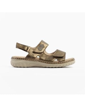 Rieker 60462-90 Sandals Bronze - Metallic