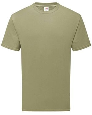 Fruit Of The Loom Adult Cotton T-Shirt (Classic) - Green