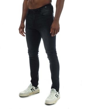 Duck and Cover Overburg Tapered-Fit Jeans - Black