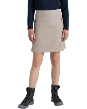 Craghoppers Ladies Pro Ii Nosilife Skort (Soft Mushroom) - Black