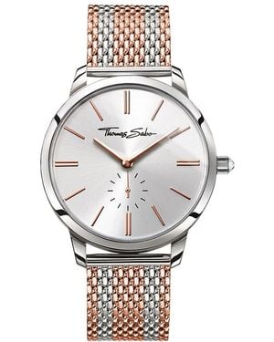 Thomas Sabo Wa0273-283-201-33Mm Ladies Glam And Soul Watch - Grey