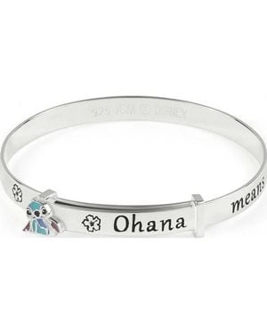 Disney B902555Sl-Pa Ladies Stitch Bracelet - White