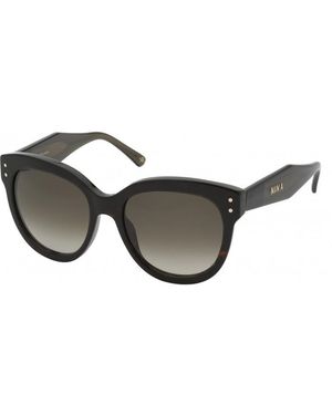 Nina Ricci Snr324550909 Snr32455 55 0909 Sunglasses - Brown