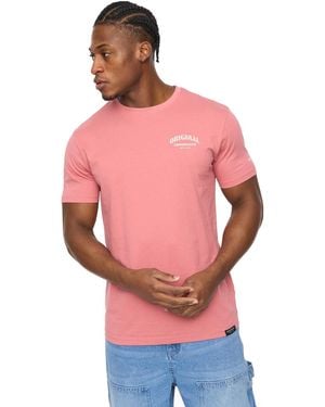 Crosshatch Labstock T-Shirt - Pink