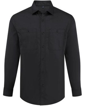 PREMIER Adult Utility 2.0 Service Shirt (Stay) - Blue