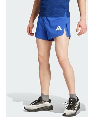 adidas Originals Team France Running Split Shorts - Blue
