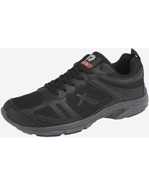 Dek Jensens Superlight Memory Foam Trainers - Black
