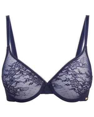 Gossard Glossies Lace Moulded Bra - Red