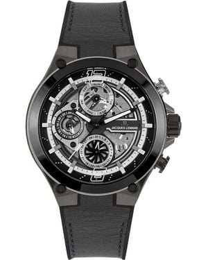 Jacques Lemans 1-2150A Manchester Watch - Black