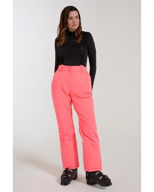 Mountain Warehouse 'Moon' Ski Trousers Warm Insulated Snow Proof Elastic Waist Winter Trouser - Pink