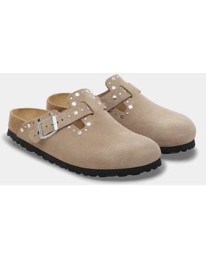 Birkenstock Boston Clogs - White