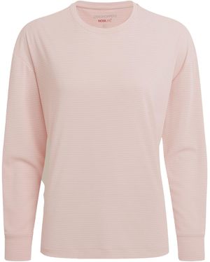 Craghoppers Ladies Nosilife Long-Sleeved T-Shirt (Sherbert Dip) - Pink