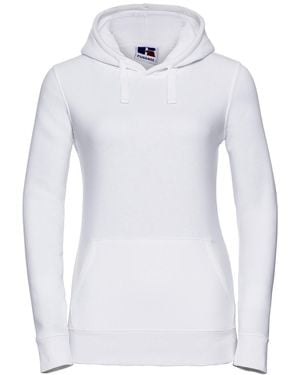Russell Ladies Authentic Hoodie - White