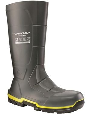 Dunlop Metguard Safety Wellington Boots - Black