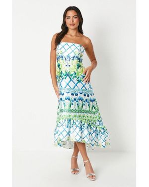 Coast paris ruffle hem dress sale