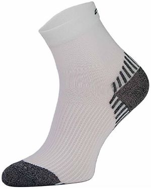 Comodo 1 Pack Low Cut Ankle Compression Running Socks - Grey