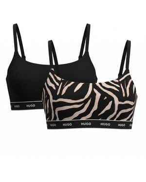BOSS Pack Of 2 Cotton Sports Tops 50545712 - Black