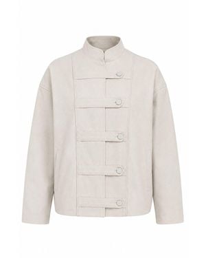 MixRay Cotton Blazer - White