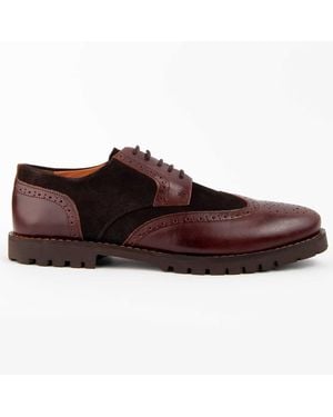 Purapiel Oxford Shoe Herac Leather - Brown