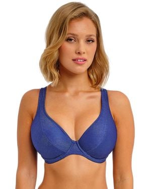 Freya 206113 Arizona Wave High Apex Bikini Top - Blue
