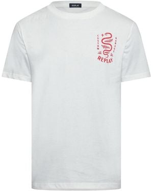 Replay Short Sleeve T-Shirt - White