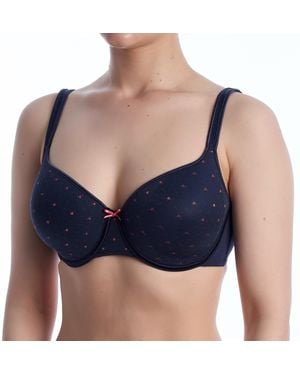 Selene Dalia Plus Size Underwire Padded Bra - Blue