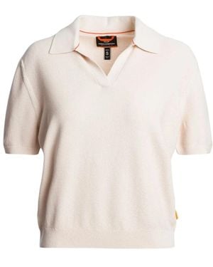 Parajumpers Shan Moonbeam Cram Polo Shirt - White