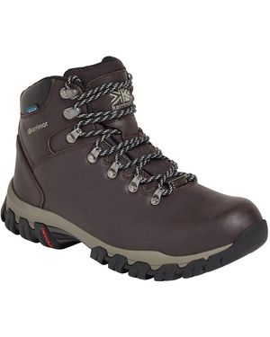 Karrimor Mendip Hiking Boots With Lug Sole - Brown