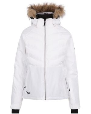 DLX Ladies Gaynor Dlx Ski Jacket - White