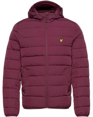 Lyle & Scott Lightweight Puffer Jacket - Purple