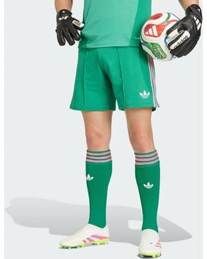 adidas Originals Trefoil 26/27 Authentic Goalkeeper Shorts - Green