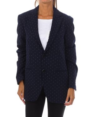 Sisley Reminiscences Long-Sleeved Blazer 2Df052689 - Blue