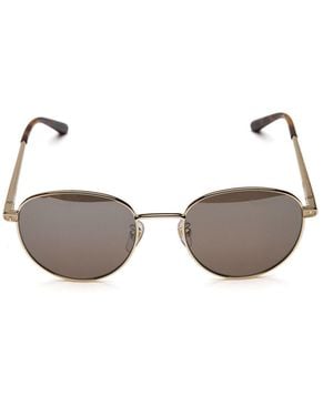 Furla Zonnebril Roze Goud/Bruin/Deg.Mirror Zilver - Metallic