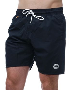 Timberland Sunapee Lake Solid Swim Shorts - Blue