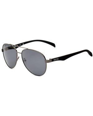 Kenneth Cole Grey Metal Sunglasses - Black