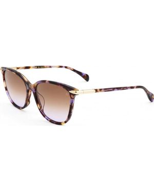 Rag & Bone Rnb1035 S 55 Dex Sunglasses - Brown