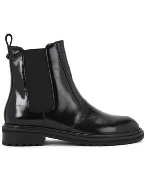 Kurt Geiger Leather Kgl Chelsea Boots - Black