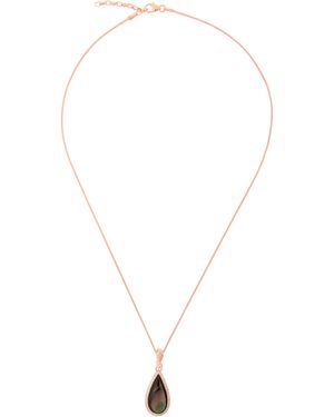 Orphelia 'Lilja' 925 Sterling Chain With Pendant - Metallic