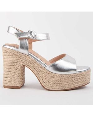 Montevita Heeled Sandal Iliad - White