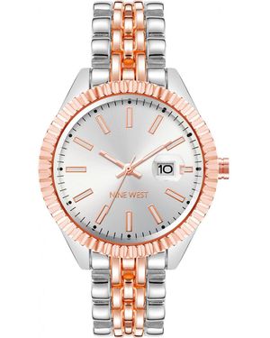 Nine West Nw-2661Svrt Ladies Watch - Grey