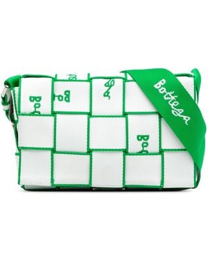 Bottega Veneta Cassette Crossbody Bag - Green