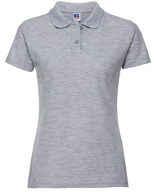 Russell Ladies Polycotton Classic Polo Shirt (Light Oxford) - Grey