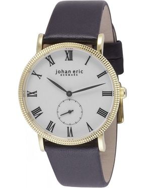 Johan Eric Watch, Case, Dial, Leather - Grey