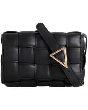 SVNX Woven Crossbody Bag - Black