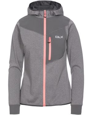 Trespass Ladies Jazmin Dlx Hoodie Marl) - Grey
