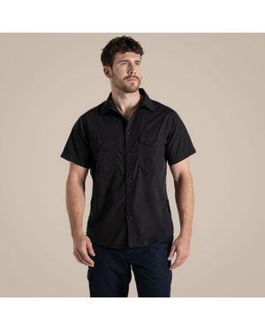 Craghoppers Expert Kiwi Short-Sleeved Shirt - Black