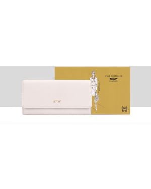 Paul Costelloe Accra Leather Purse - Yellow